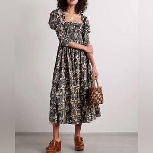 SOS !! In search of Doen Bijou Floral Puff Sleeve Maxi Dress